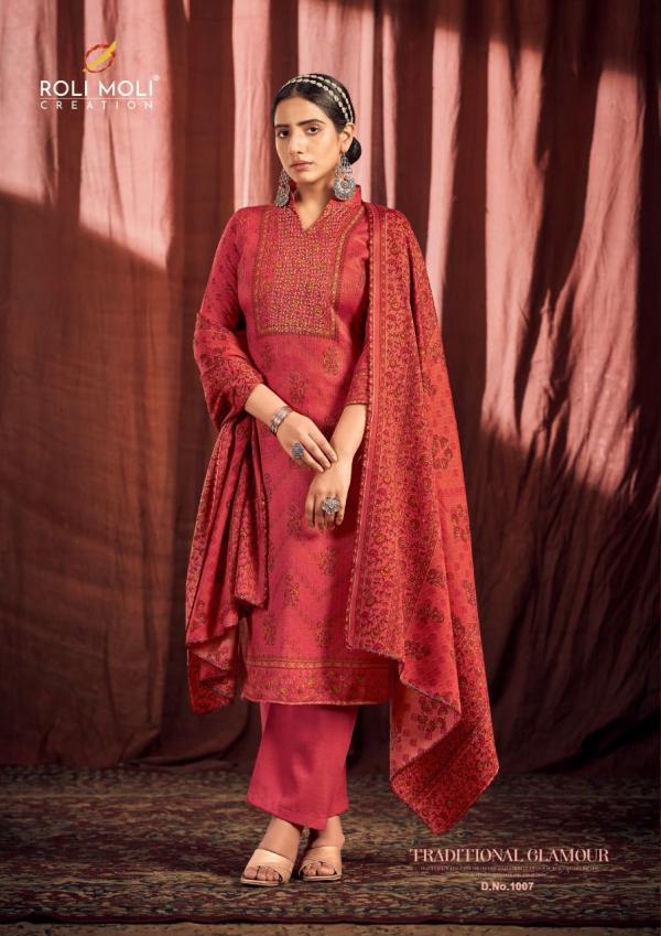 Roli Moli Viona Exclusive Wear Pashmina Dress Material Collection